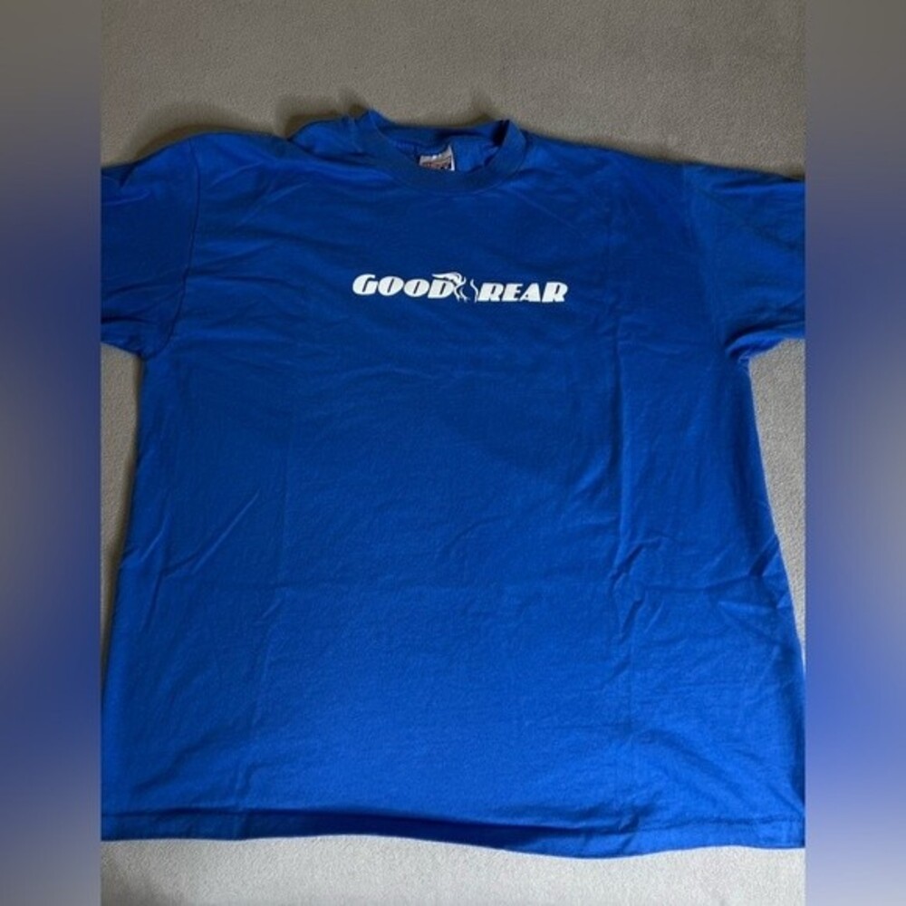 Vintage Tee single stitch Good Rear Size XL Hanes Blue
